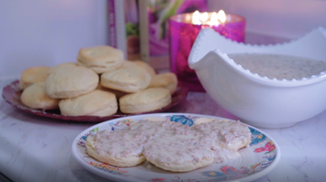 Homemade Biscuits & Gravy