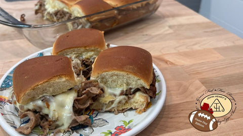 Easy Philly Cheesesteak Sliders