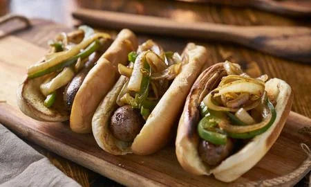 Savory Green Pepper & Onion Bratwurst