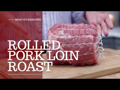 Pork Loin Roast, Rolled - Netted