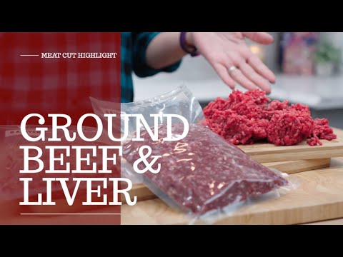 Ground Beef & Liver Blend